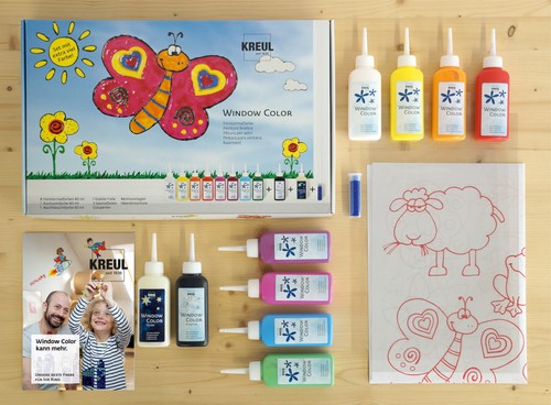 Kreul kinder window color - window,
