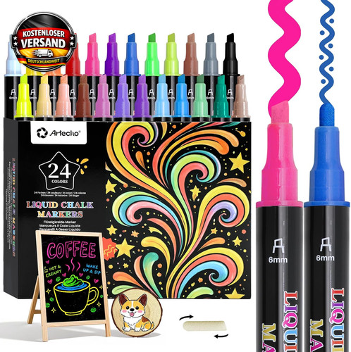 Kreidemarker farben mm - 6,