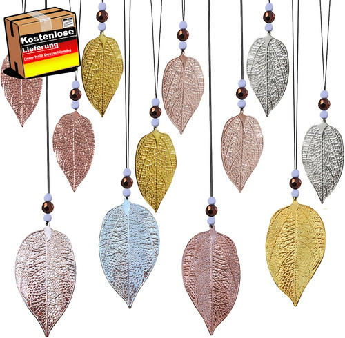 Blatt anhänger set stück - blatt-anhänger,