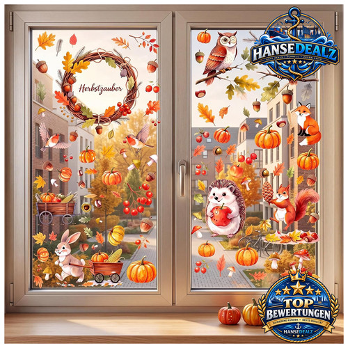 Herbst fensterbilder 101 - fensterbilder,