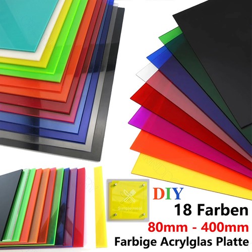Farbige acrylglas platte - acrylglas,