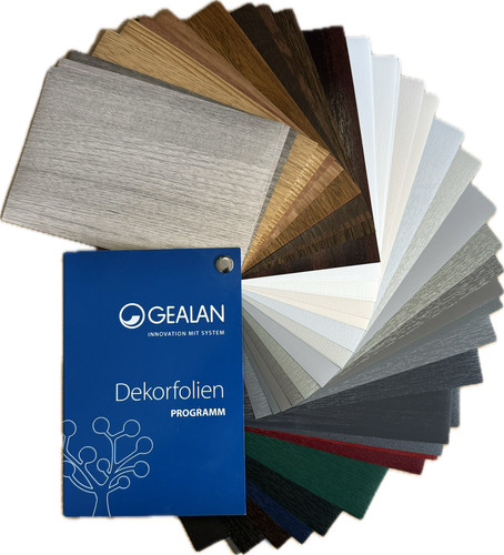 Gealan dekorfolien farbmuster - gealan,