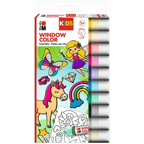 Marabu kids window color set - marabu,