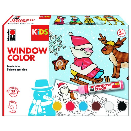 Marabu kids window - kids, set